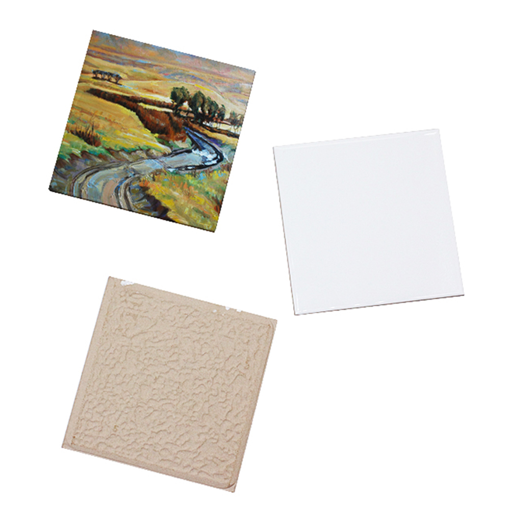 20 piezas de azulejos cuadrado - Ceramic Tile Blank reseña y precio