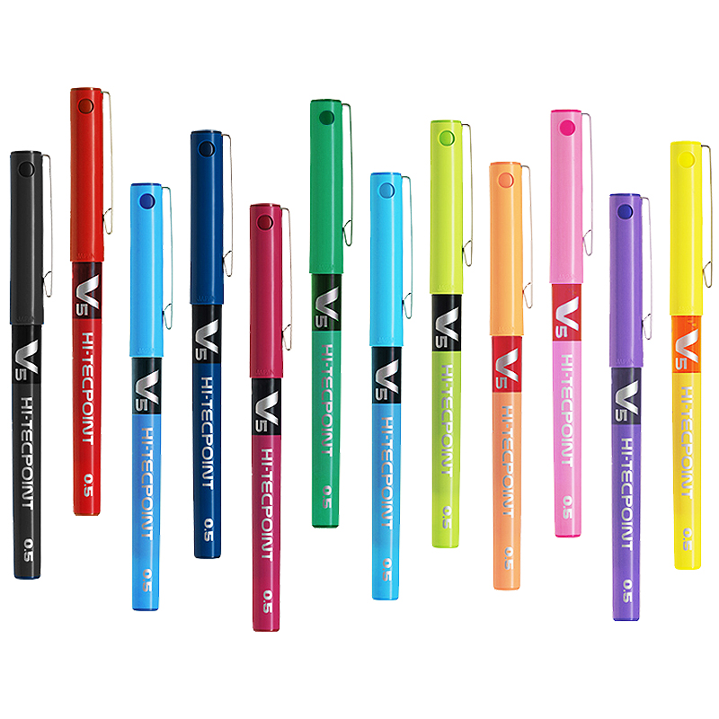 Bolígrafo recto de BX-V5 pilot - Pilot Pen V5 reseña y precio