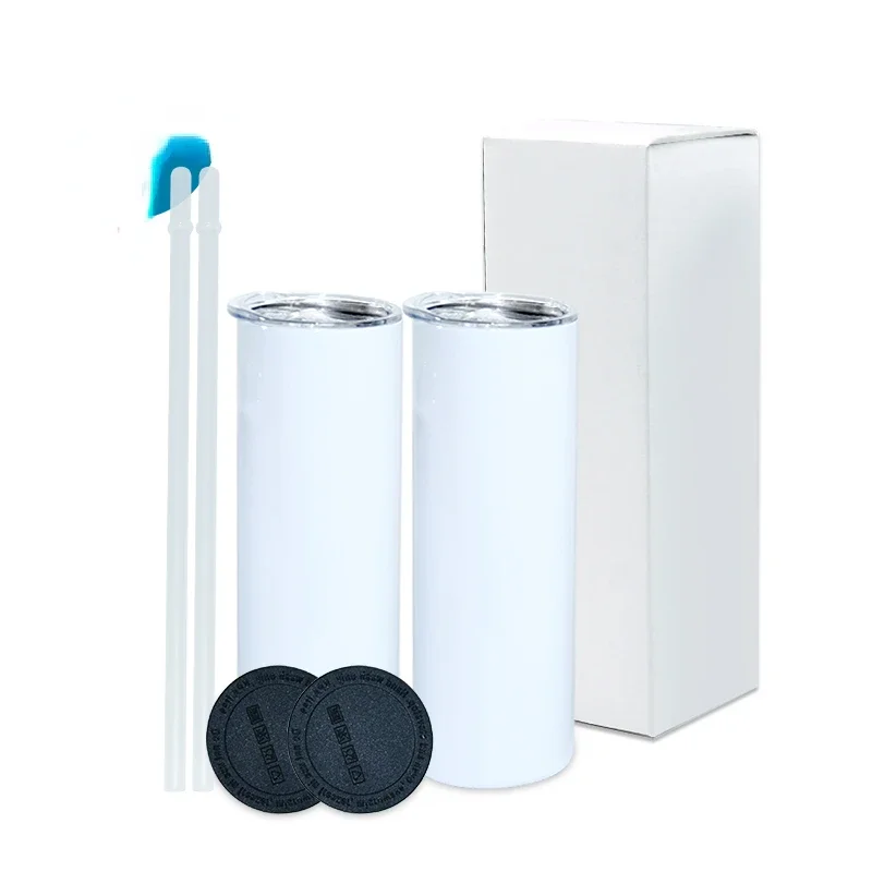 Vasos de Acero Inoxidable Blan - Tumbler 20Oz White reseña y precio